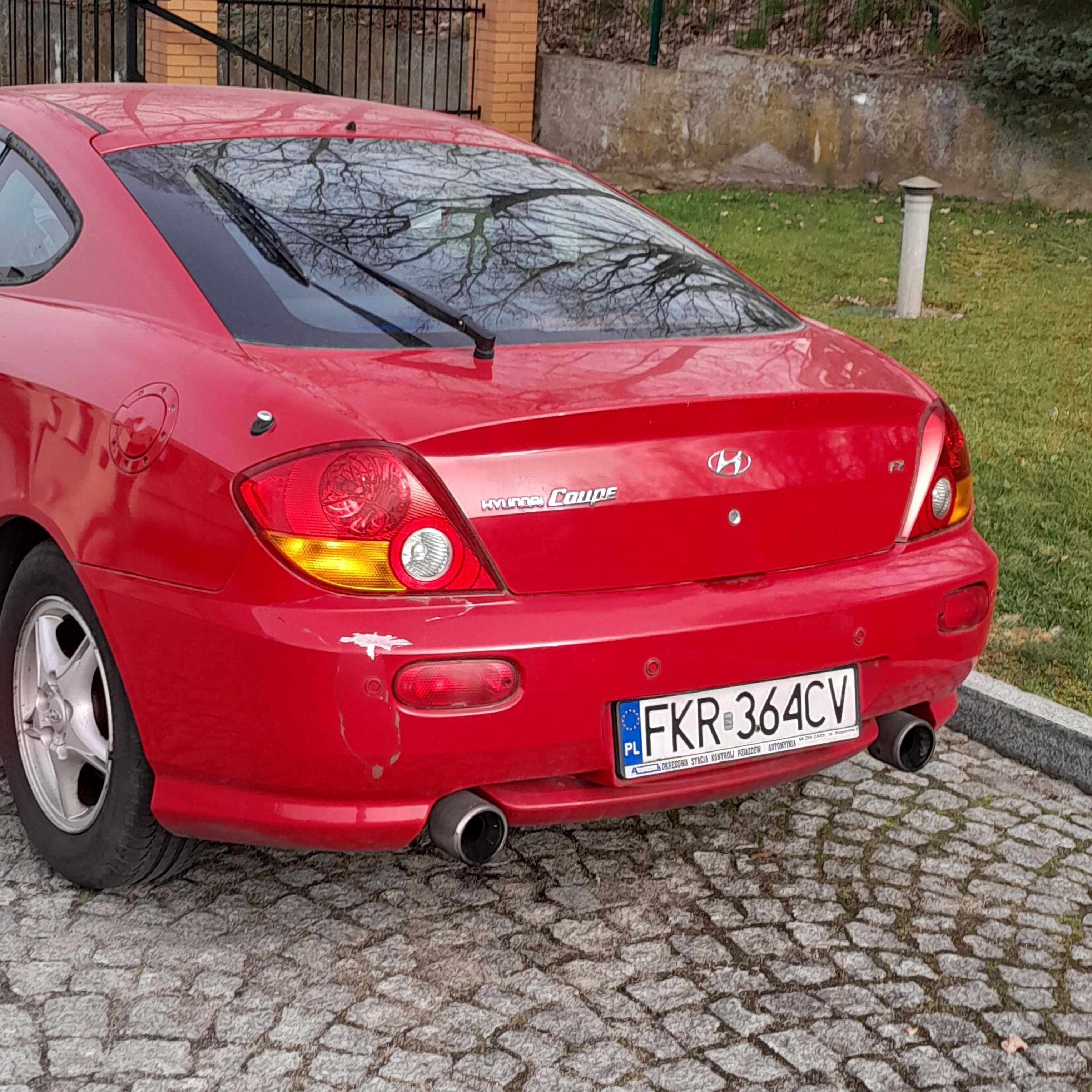 Hyundai coupe 2002 rok