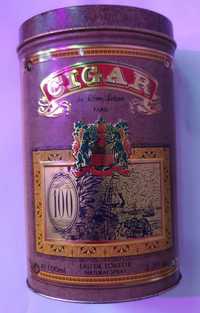 Коробка сувенирная металлическая от парфюм Remy Latour Cigar