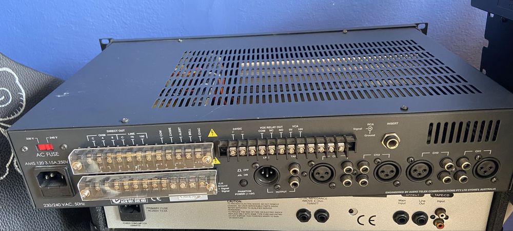 Wzmacniacz mikser instalacyjny Australian Monitor AMIS 120