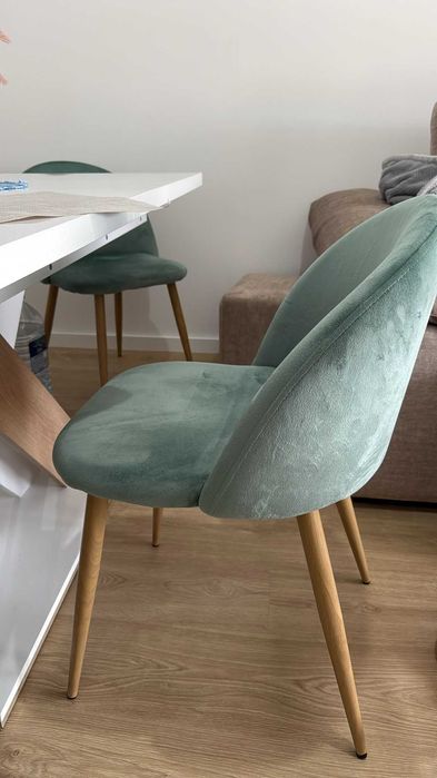 RESERVADO Mesa Extensível 1.40x0.80x0.76 (Branco + Carvalho sonoma)