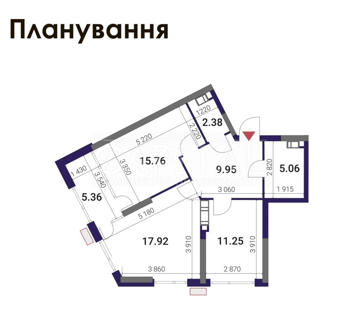 Продаж квартири 70 м2 в ЖК Great, Дарницький рн/ 12 поверх/ EN/中文