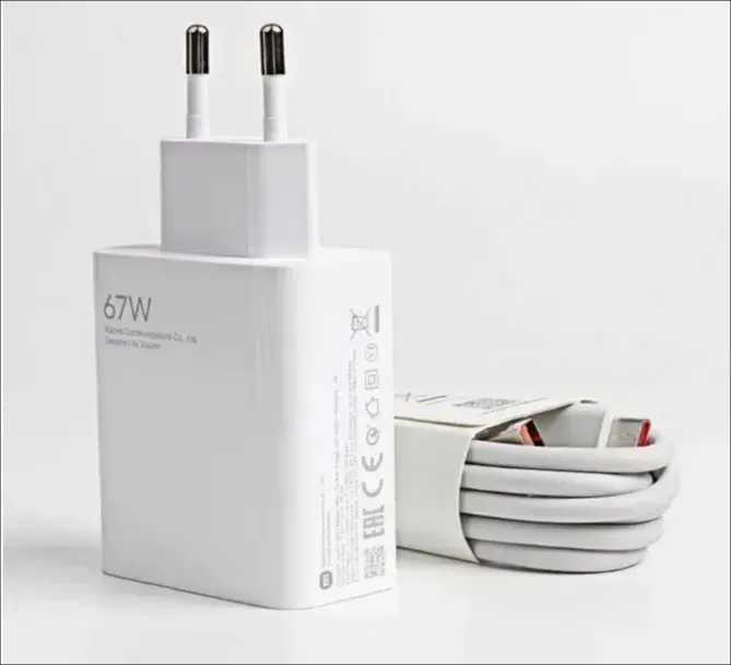 Xiaomi Mi 67W USB-C з кабелем – зарядка з підтримкою Mi Turbo Charge