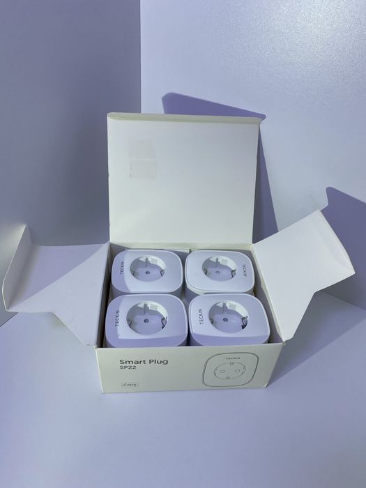 Смарт-розетка Smart Plug Teckin SP22 Wi-Fi 4 шт