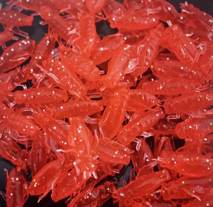 Krewetki i żuki sylikonowe