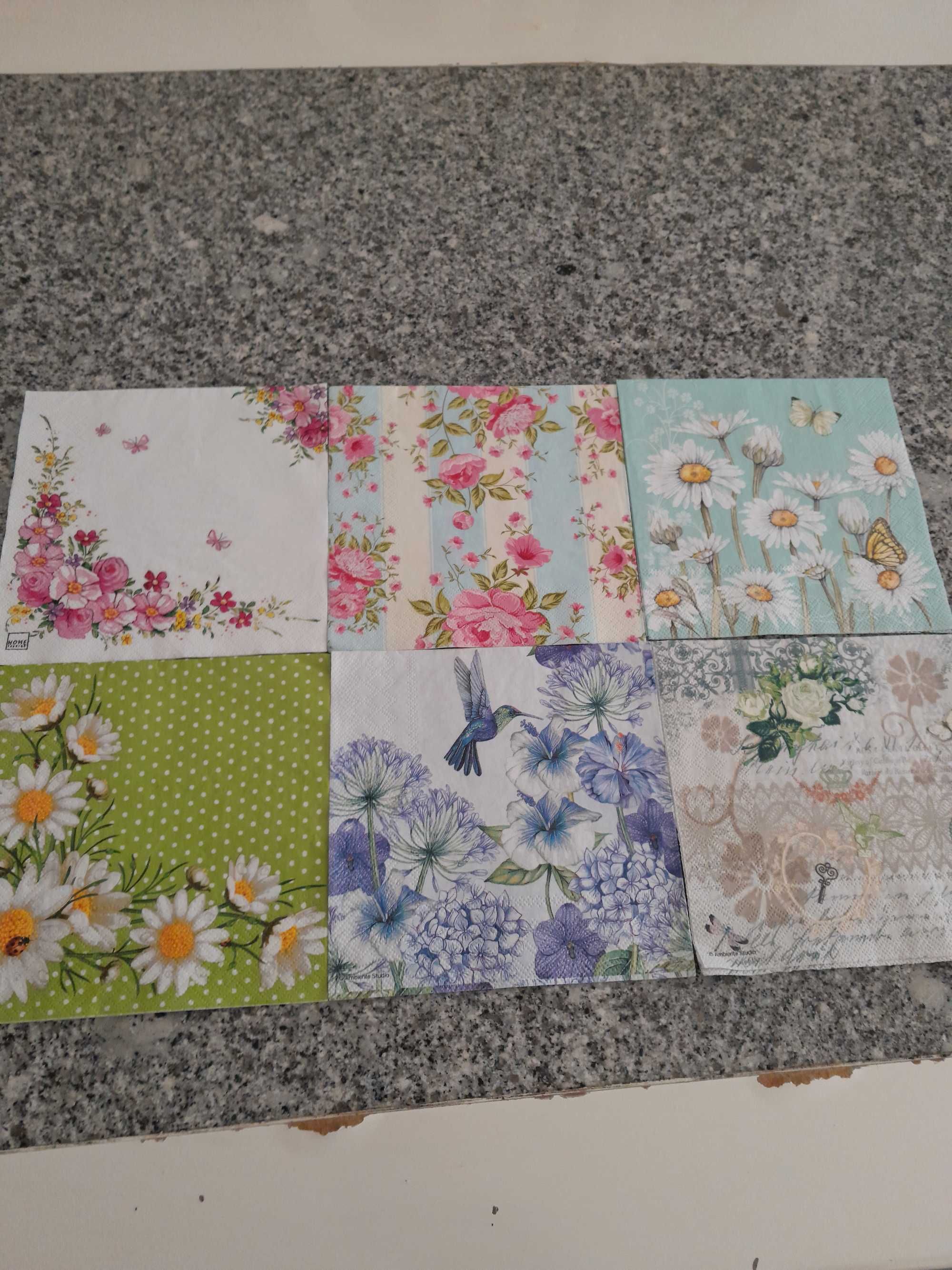 Guardanapos para decoupage