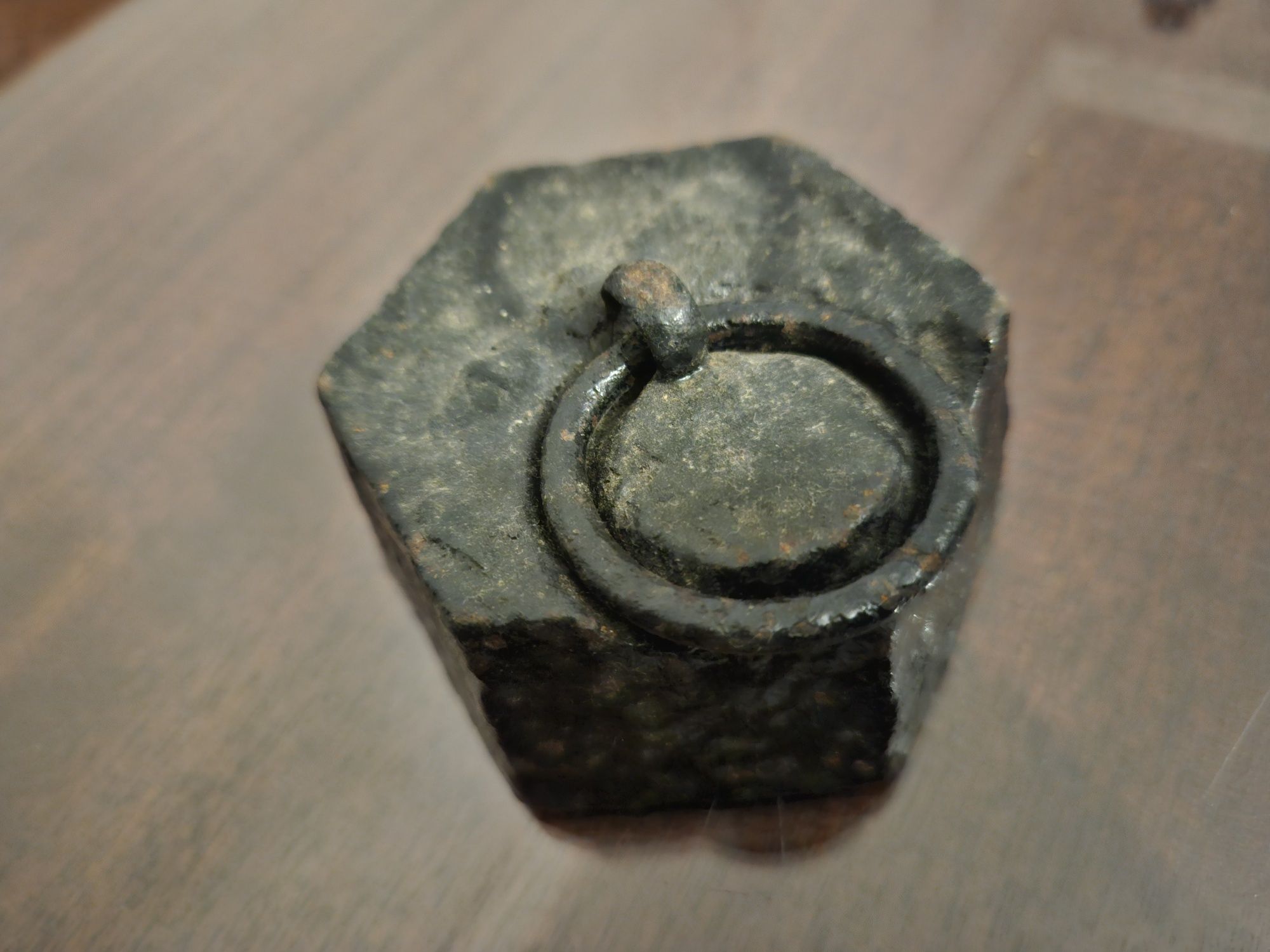 Peso de balança antigo 1kg