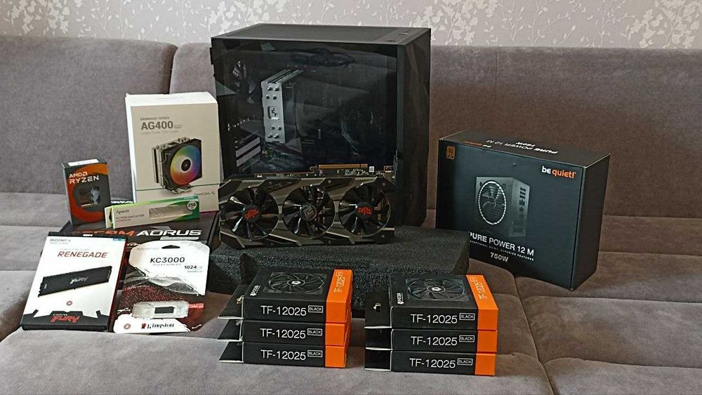 Ігровий ПК | RX 5700xt | Ryzen5 3600 | 32GB | 1 TB + 256GB | 750W Gold