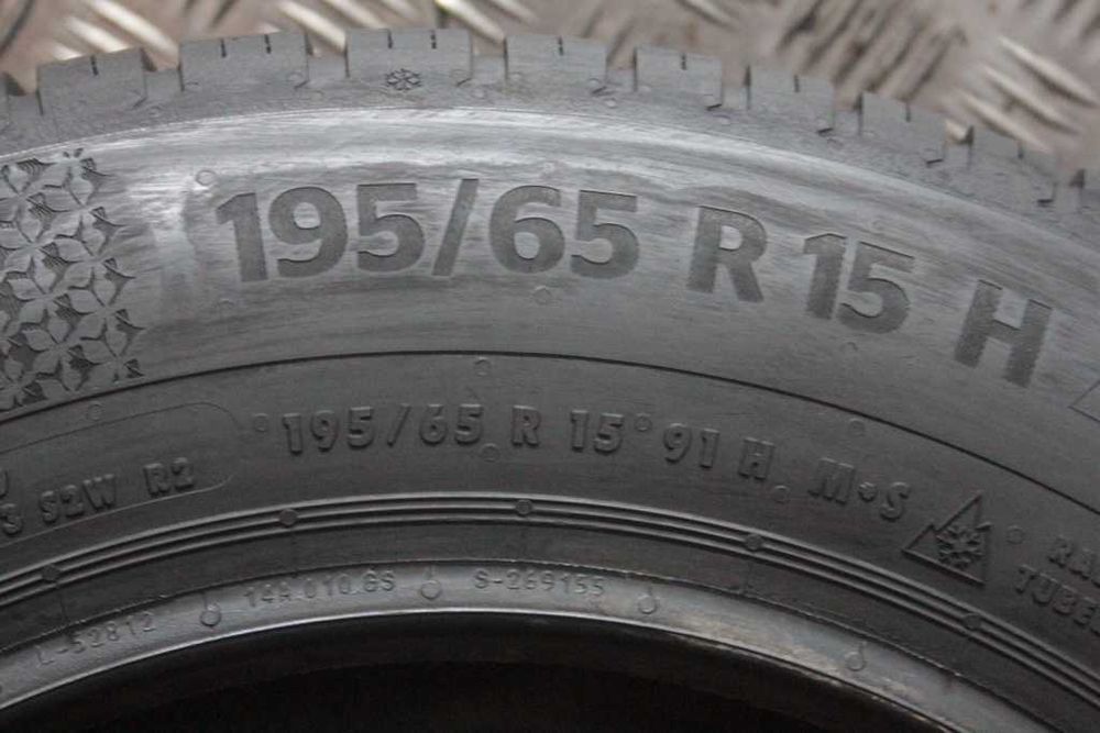 195/65/15 Continental AllSeasonContact 2 195/65 R15 91H 23r jak nowa