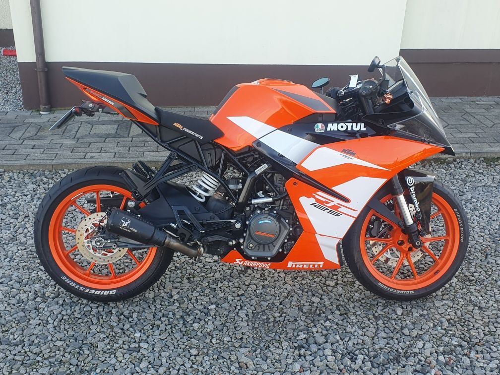 Ktm rc 125 ktm duke stan perfekt jak nowy(yzfr 125 cbr 125 mt 125)