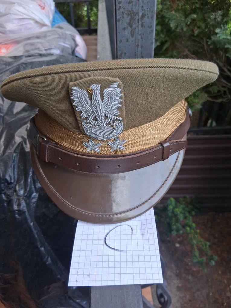 Czapka wojskowa PRL rozmiar 56