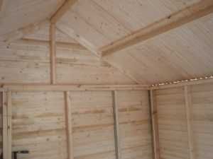 Domek drewniany 2.5x2.5 narzędziowy ogrodowy
