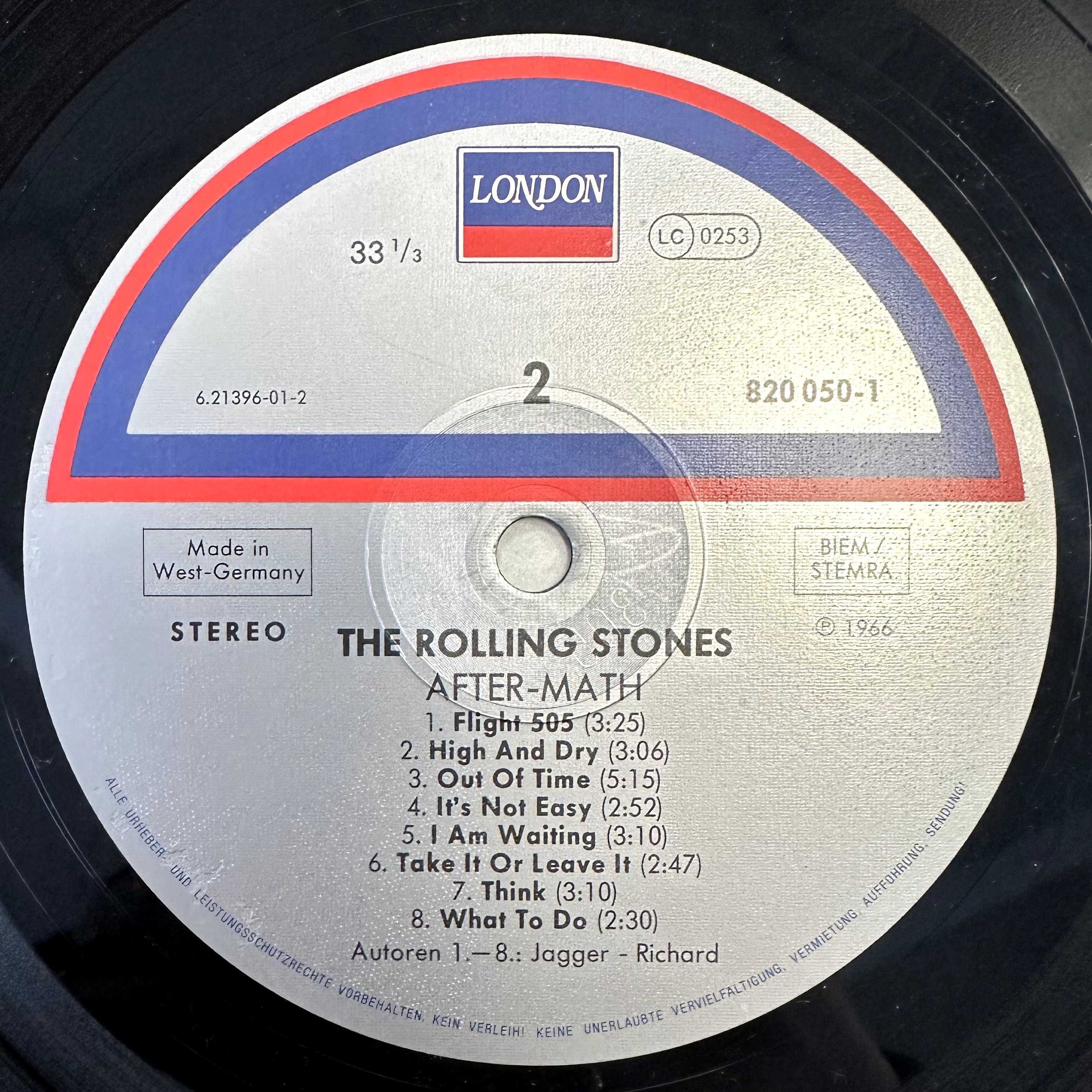 The Rolling Stones - After-Math (Vinyl, 1966, Germany)