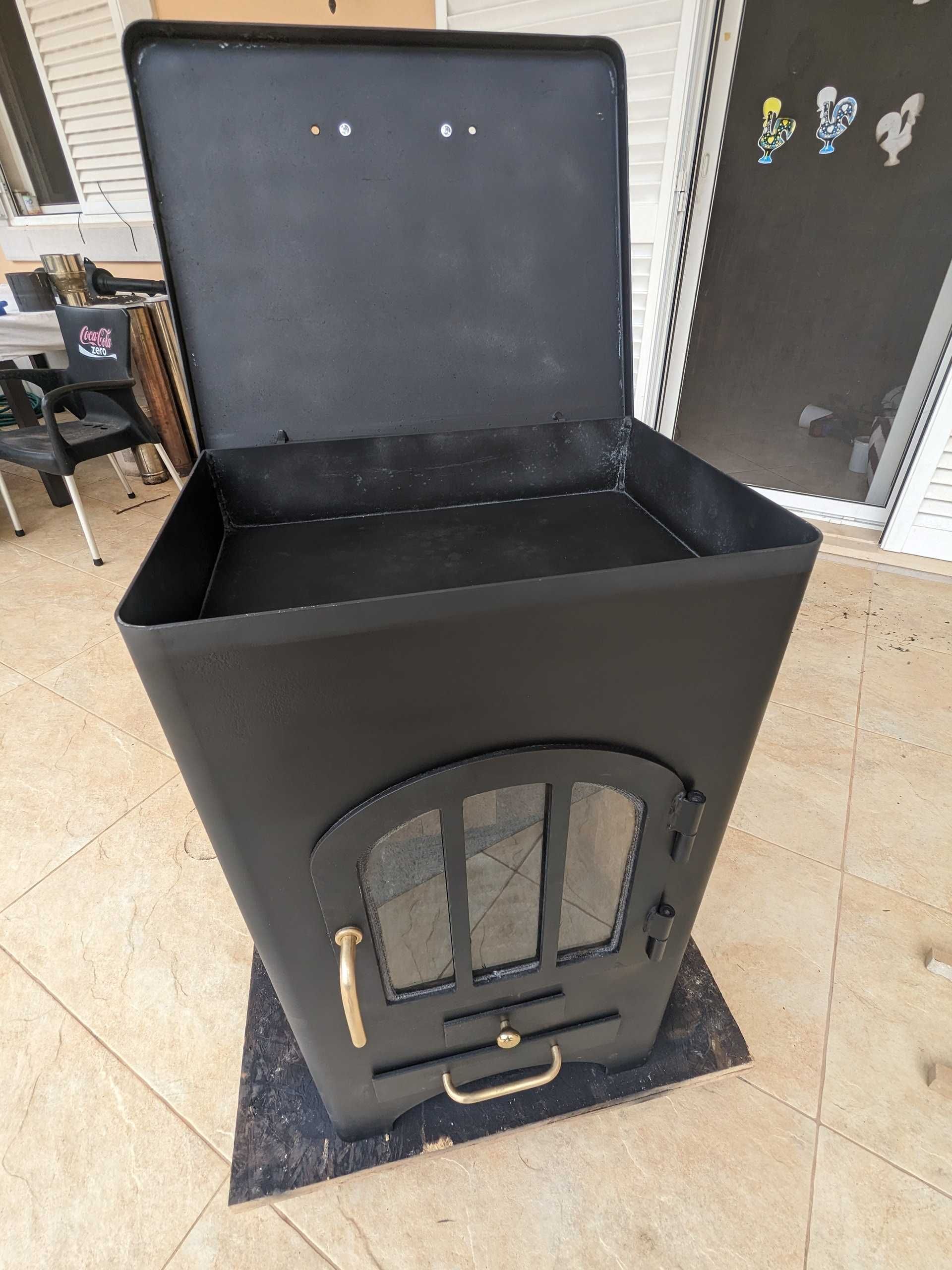 Panadero Wood burner stove oven Salamandra lenha forno