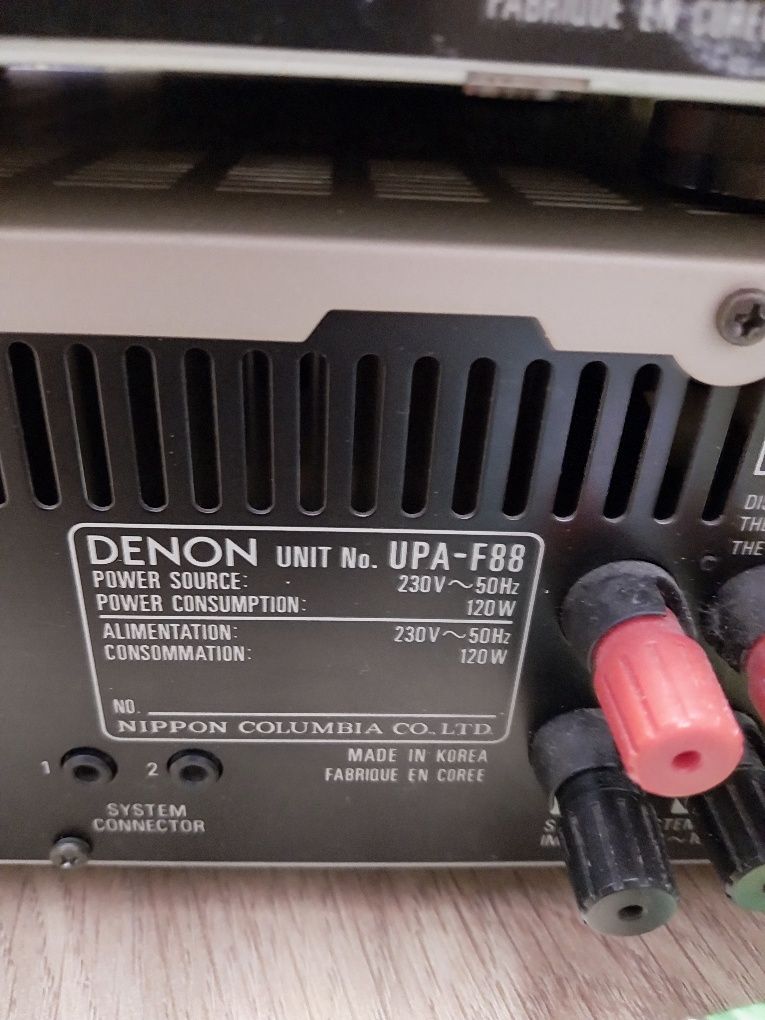 Wzmacniacz z tunerem Denon cena za komplet