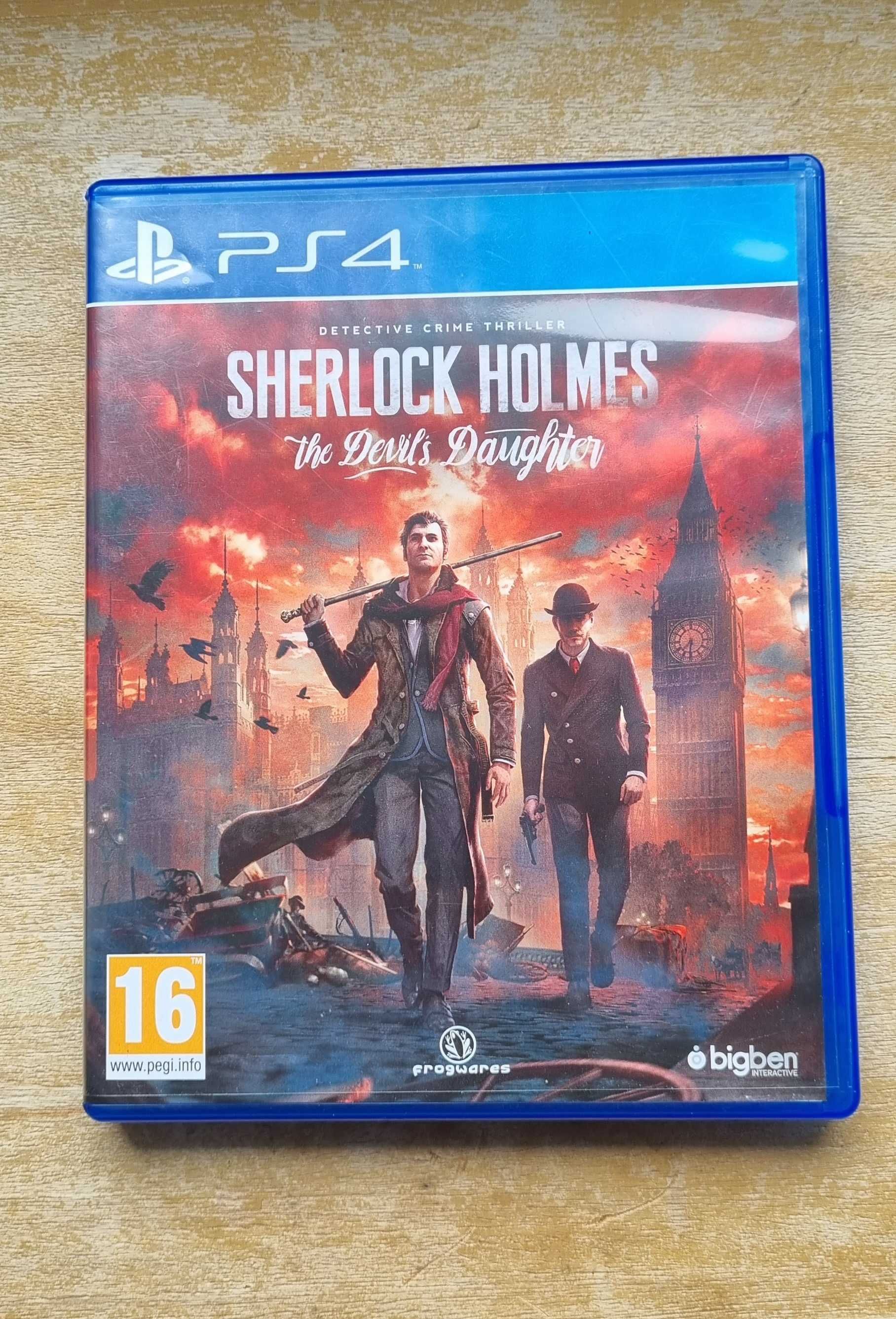 Jogo  Sherlock Holmes para ps4