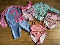 Kostiumy kąpielowe dla dziewczynki rozmiar 110/116 H&M Sinsay
