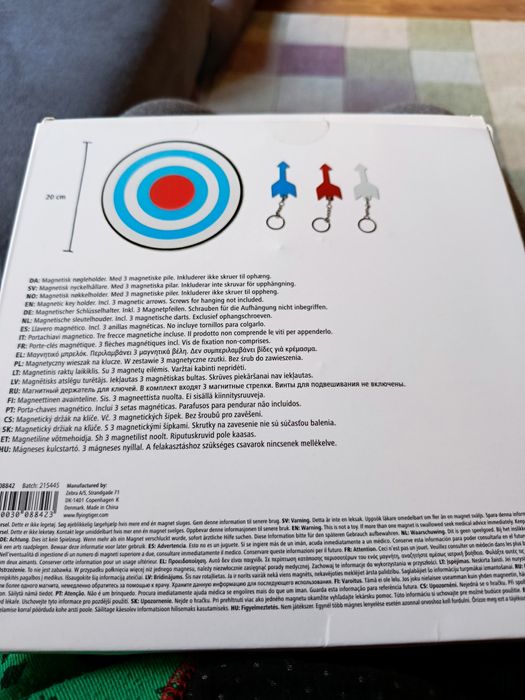 Porta chaves magnético.