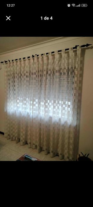Cortinado com varão