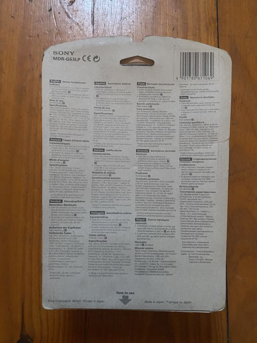 Stereo Headphones Sony