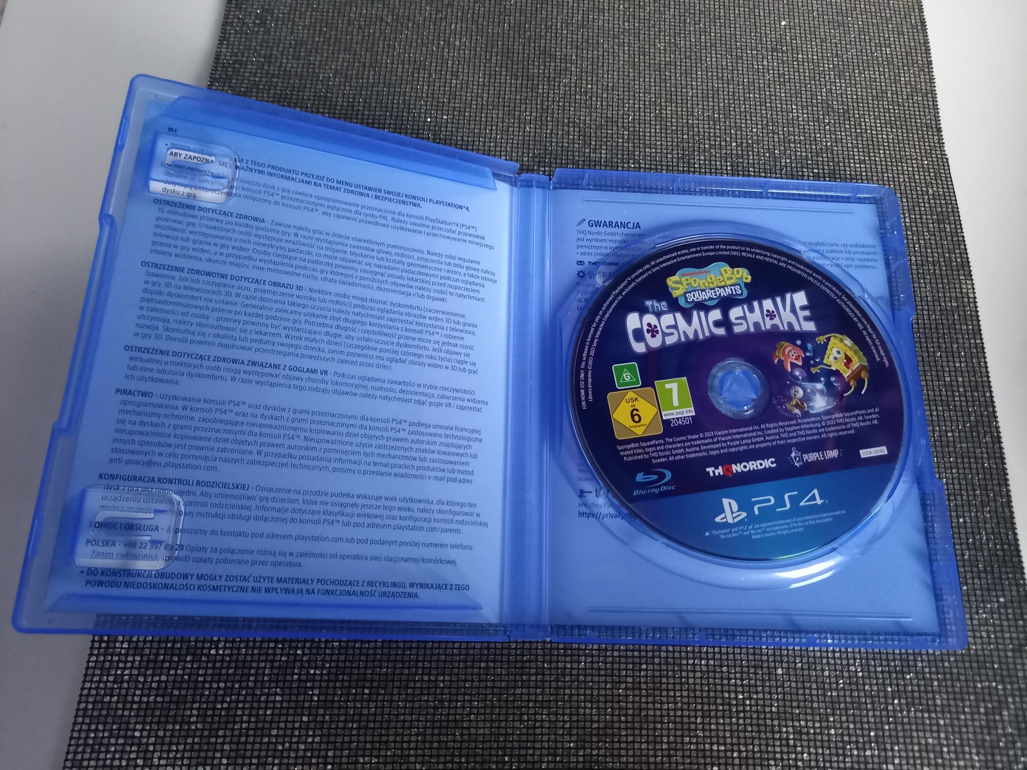 Gra SpongeBob Kanciastoporty Cosmic Shake Ps4 PlayStation 4