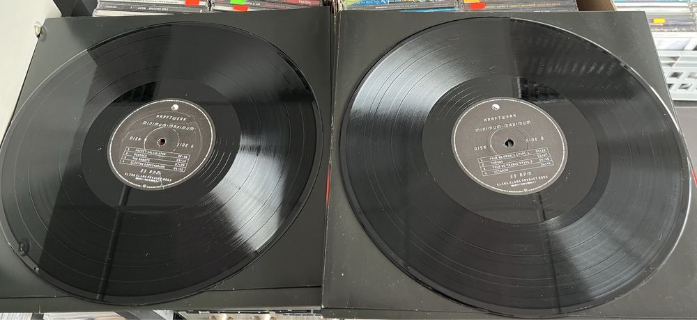 Kraftwerk - Minimum Maximum (2005, UK, Vinyl Box Set, 4 x LP, NM-)