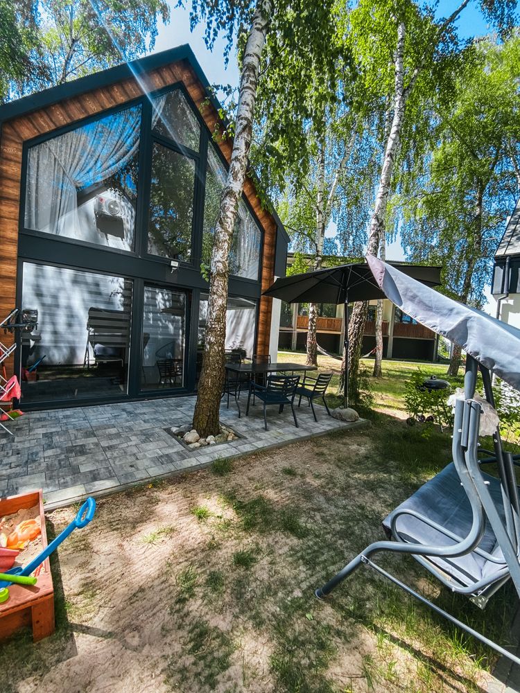 Domek nowoczesna stodoła 50m od plaży 6-10os nocleg Okuninka J. Białe