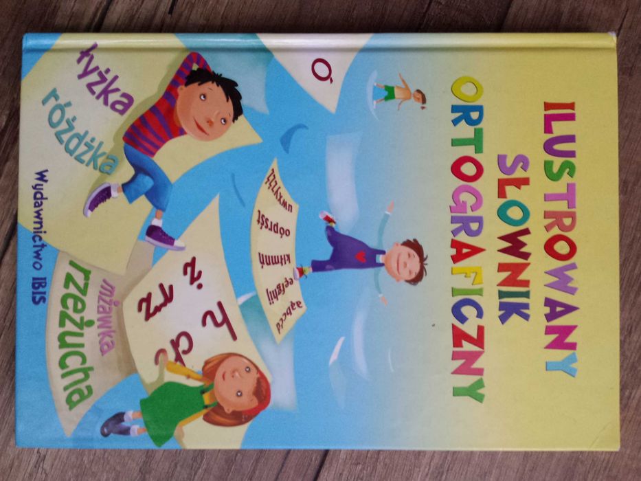 Książka Ilustrowany słownik ortograficzny, ponad 2000 haseł