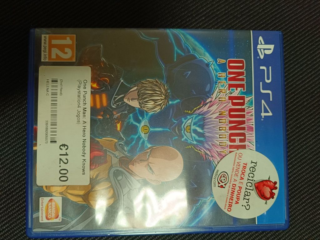 One punch man ps4 novo