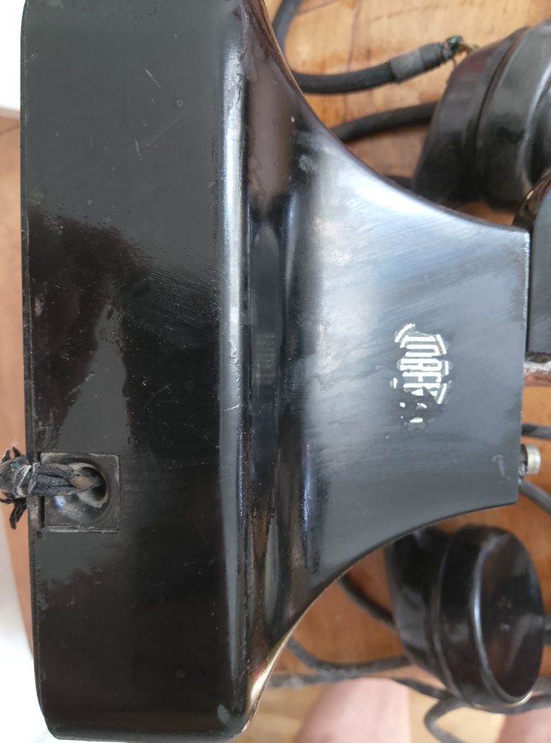Telefon antyk zabytkowy bakielitowy Lorenzo