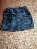 Spódniczka jeans rozmiar 86