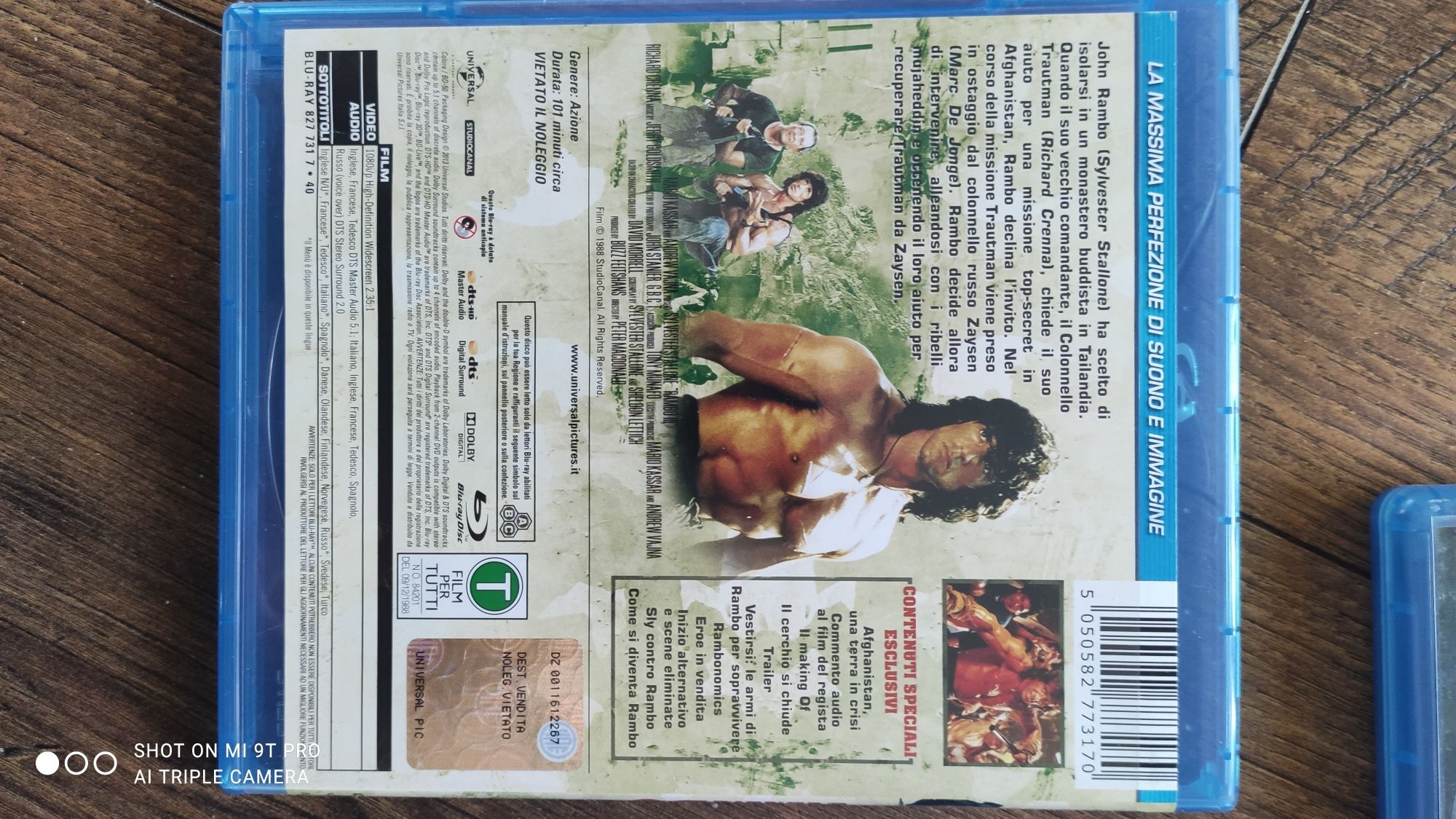 Rambo trylogia bluray