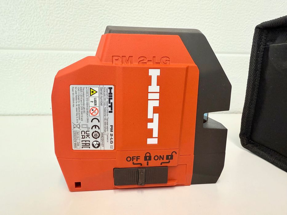 HILTI NURON laser liniowy z zieloną wiązką PM 2-LG NOWY wysyłka gratis