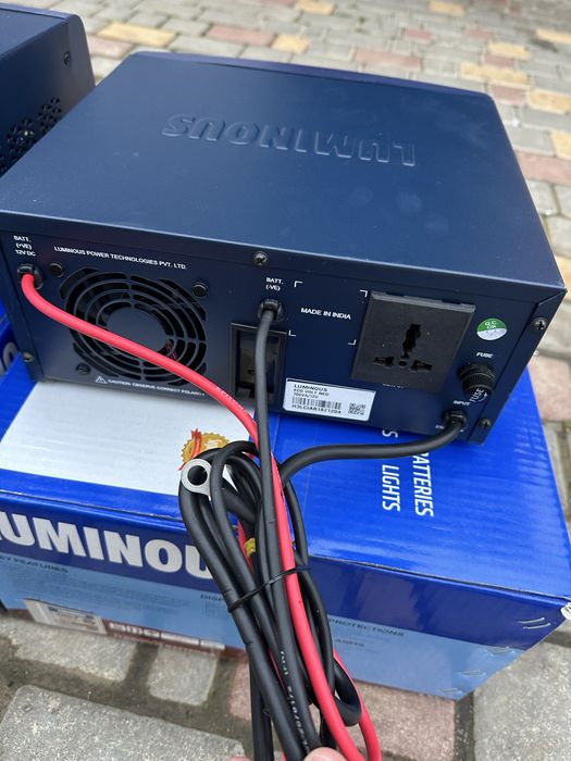 Инвертор 12в 220 в , 24в 220 в LUMINOUS, ДБЖ, преобразователь