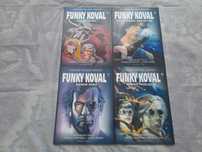 Kultowe Polskie Komiksy - FUNKY KOVAL zestaw komplet 2016 stan Idealny