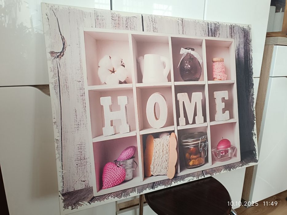 Obraz 3D Home obraz widok rama
