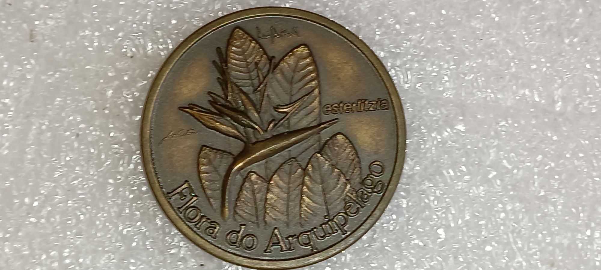 Rara Medalha Flora do Arquipélago Esterlitzia