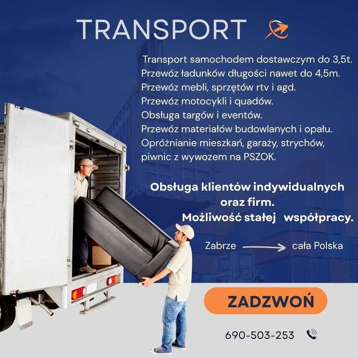 transport przeprowadzki