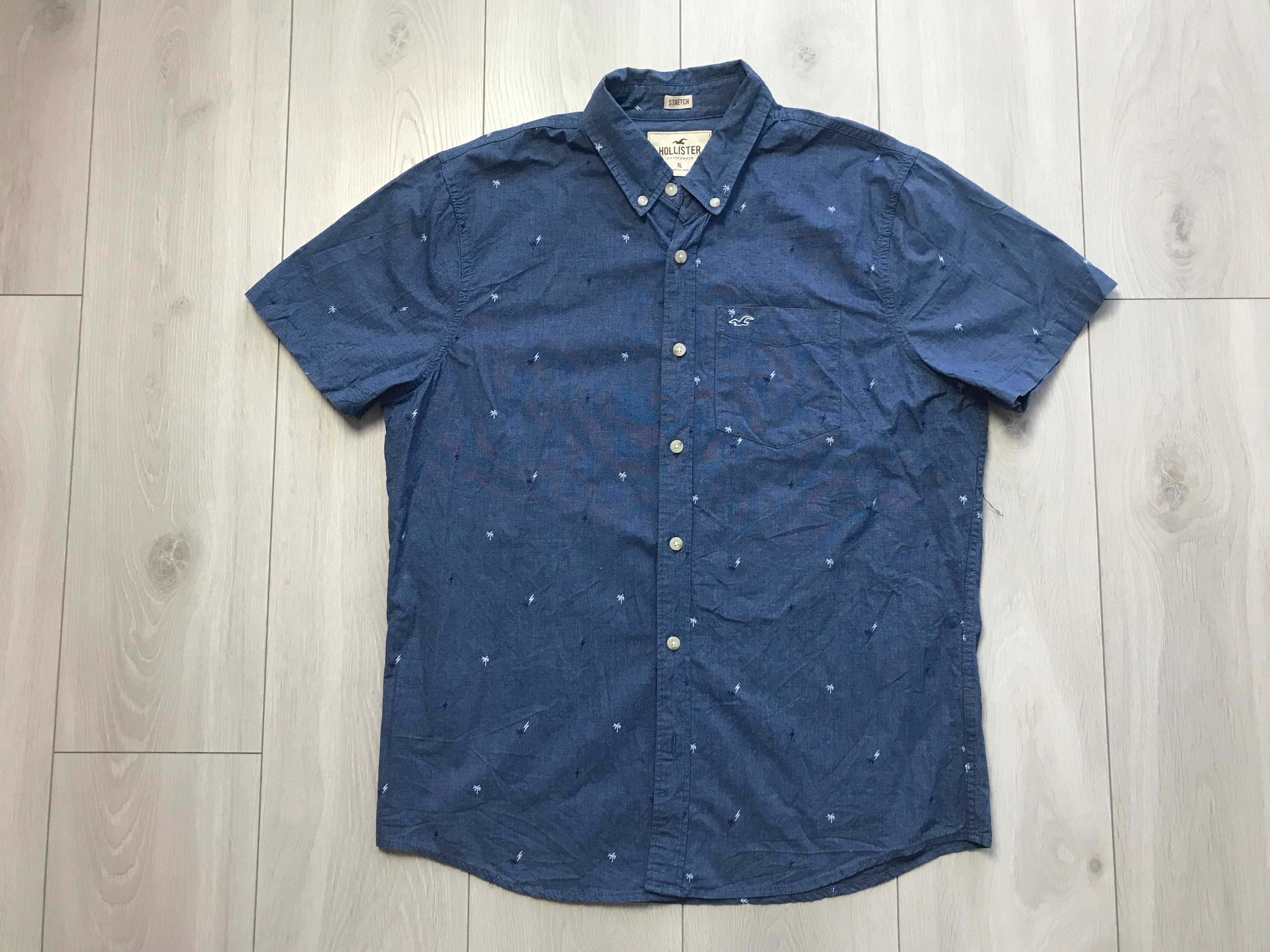 HOLLISTER r.XL oryginalna koszula męska stan BDB