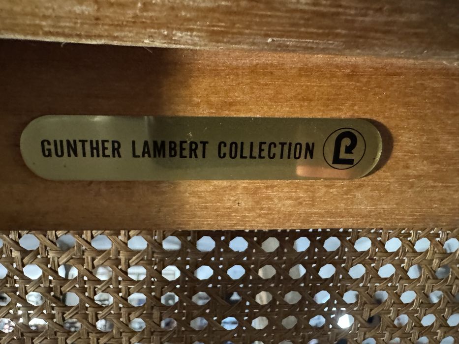 Sofa/ławka marki Gunther Lambert w stylu Brighton Pavilion, lata 70.