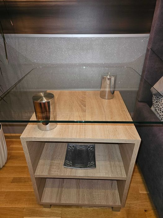 Stolik kawowy Przeszklony