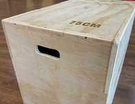 Skrzynia Plyometryczna Jump BOX 50x60x75cm klasyczna sklejka 18mm