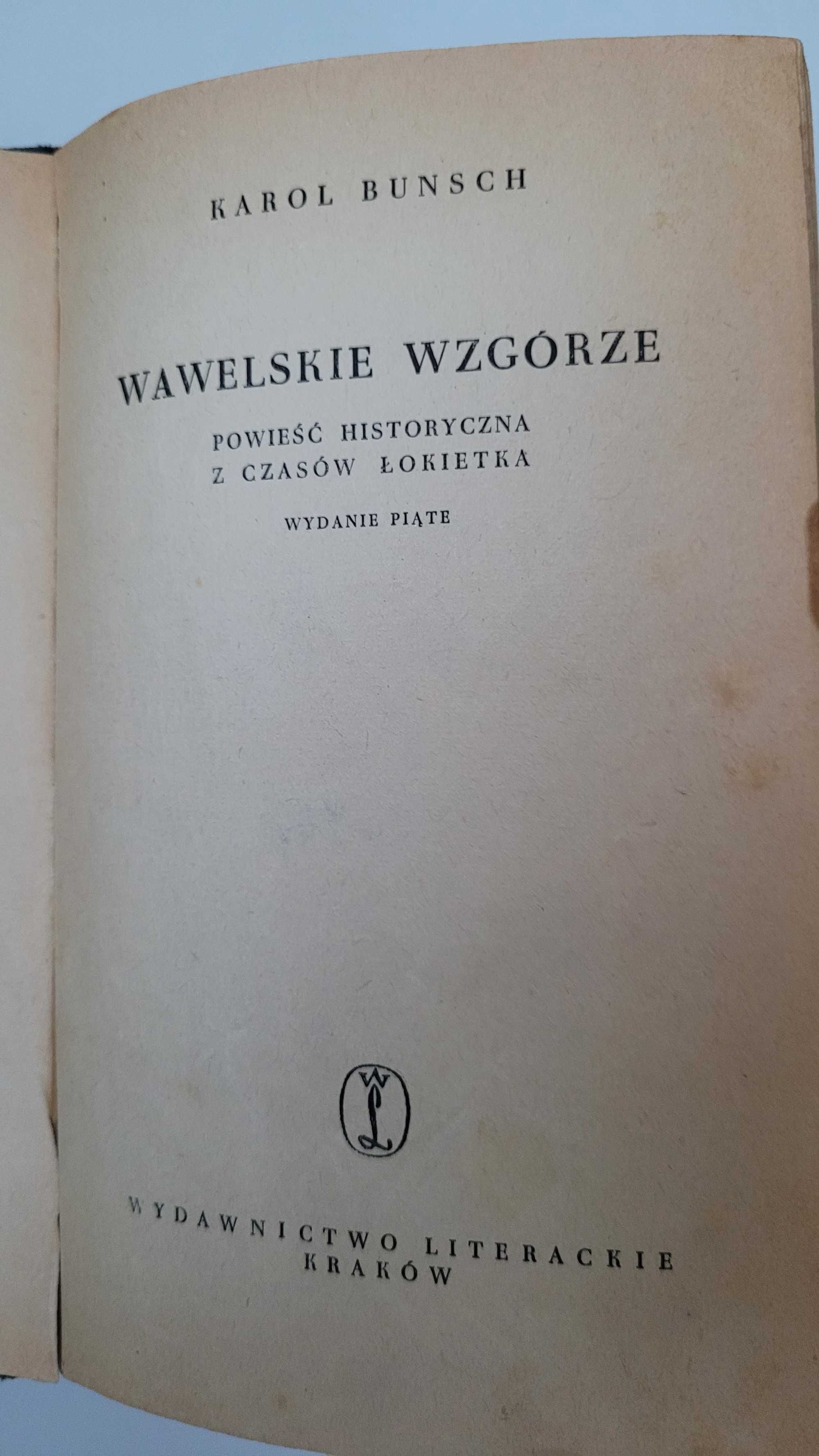 "Wawelskie wzgórze", Karol Bunsch