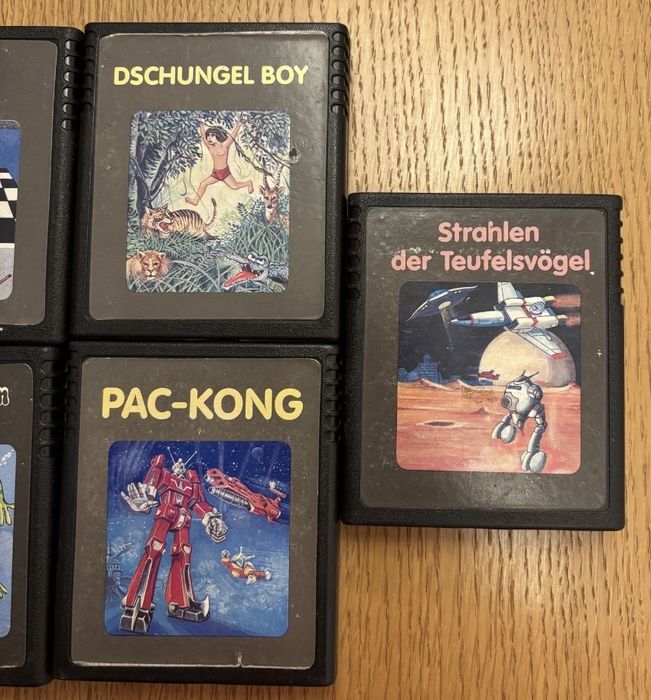 Gry do konsoli pakiet 4-sztuk, konsoli Atari 2600 Cartridge