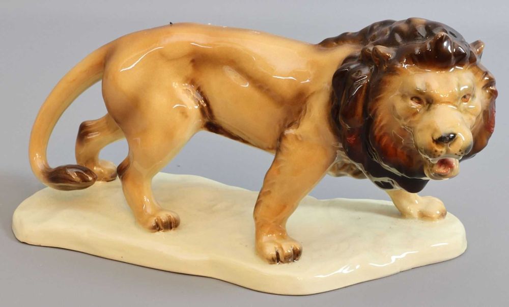 Статуэтка " Лев " керамика Германия.Смотрите все мои объявления!