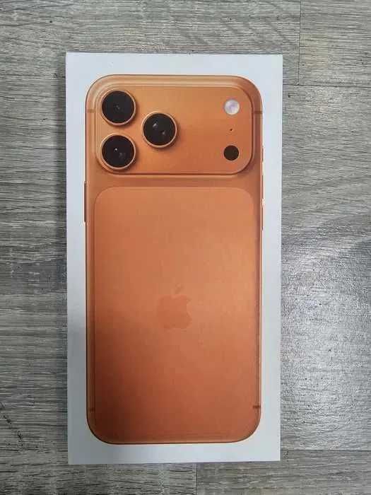 Apple iphone 17 pro cosmic orange 256gb novo selado