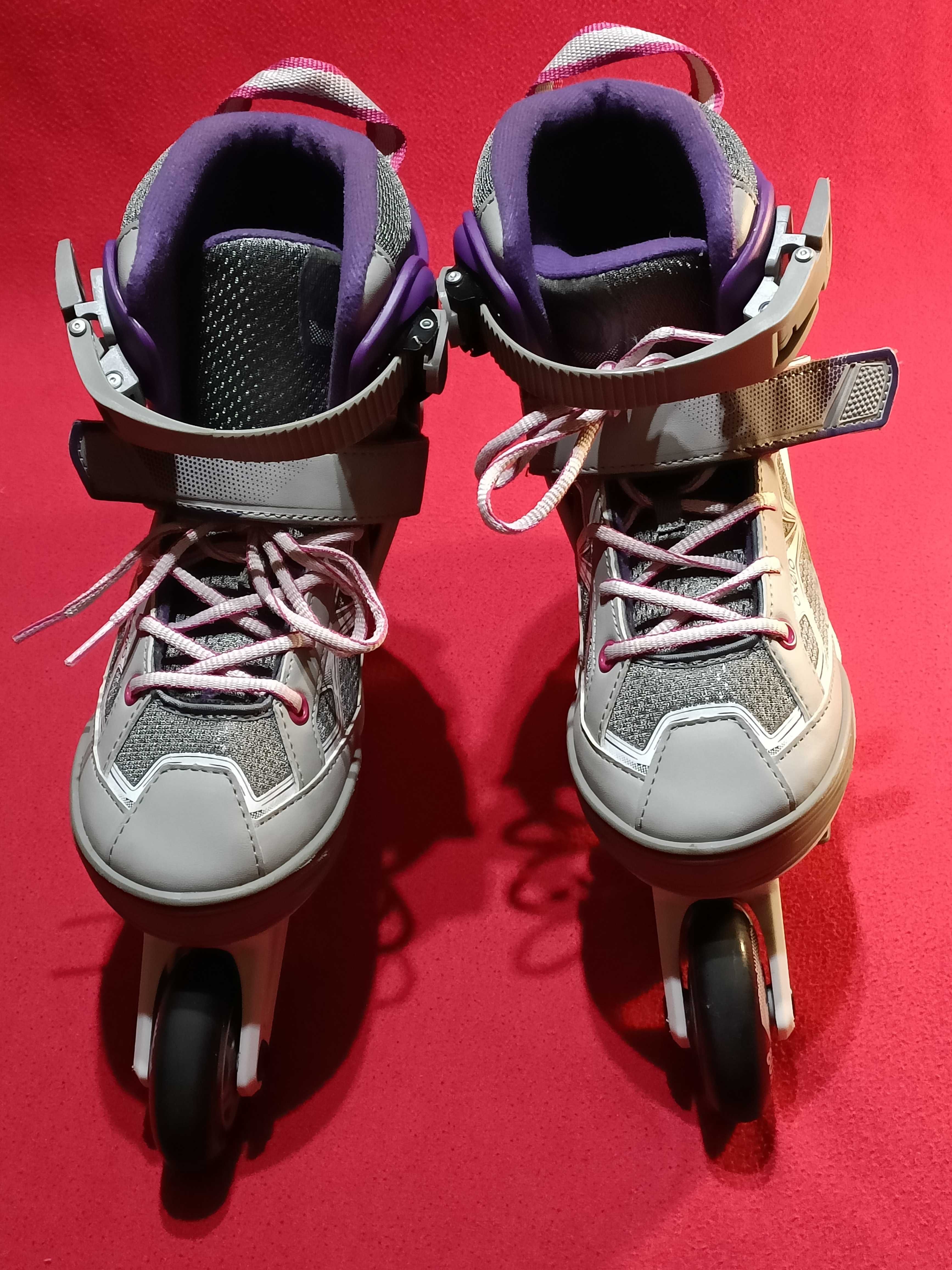Patins Linha e Proteções - Principiantes