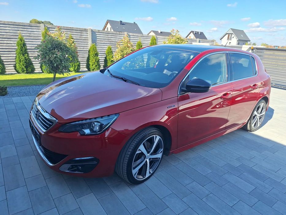 Peugeot 308 1.6hdi gt panoramadach skóra xenon bezwypadkowy