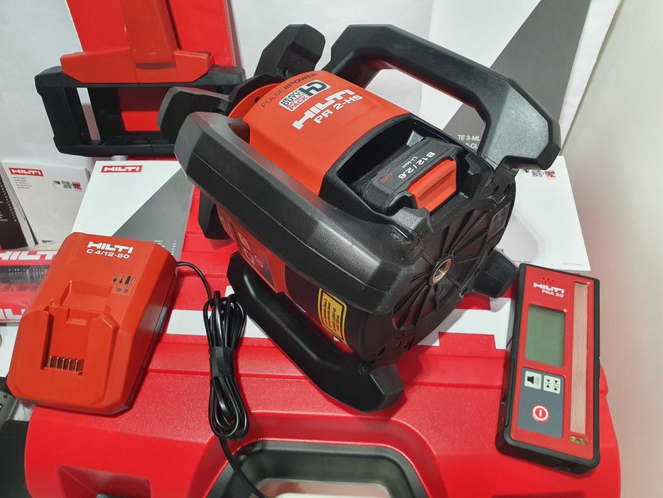 Niwelator obrotowy HILTI PR 2 HS-A12 duzy zestaw statyw lata dodatki
