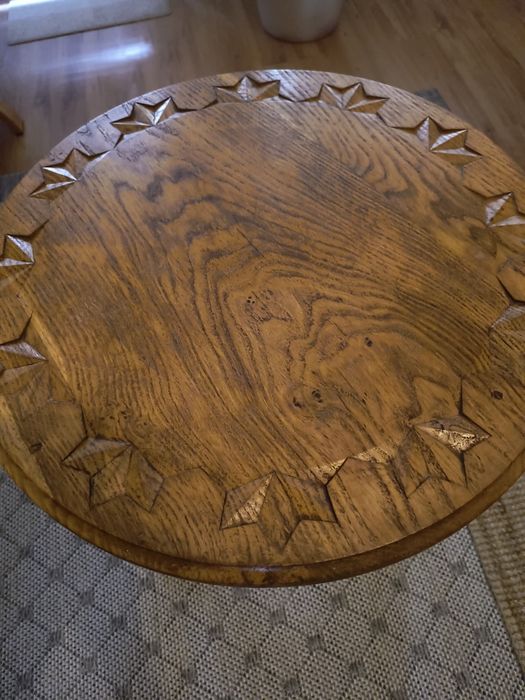 Dębowy piękny stolik za 150zł z dowozem