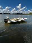 Lódz motorowa ślizgacz łódka yamaha ponton